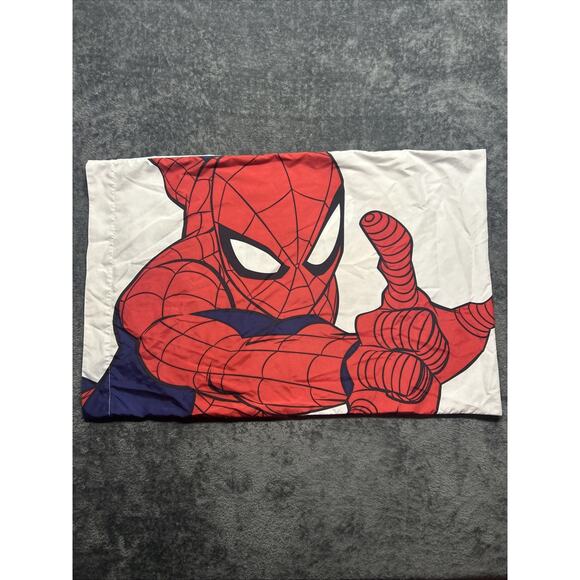 Spider-Man Pillow Case Marvel Double Sided Standard Pillowcase - Picture 1 of 5